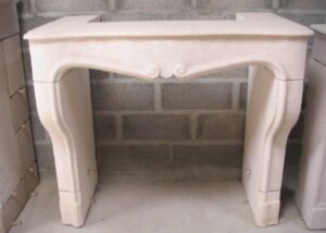 Guerin Cheminees Cheminee En Pierre Caen CO028 1